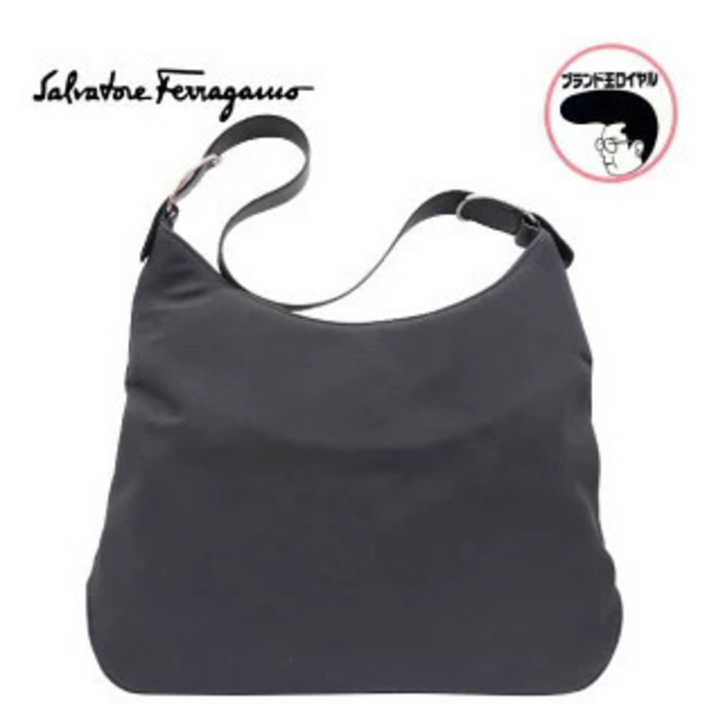 Salvatore Ferragamo shoulder bag black